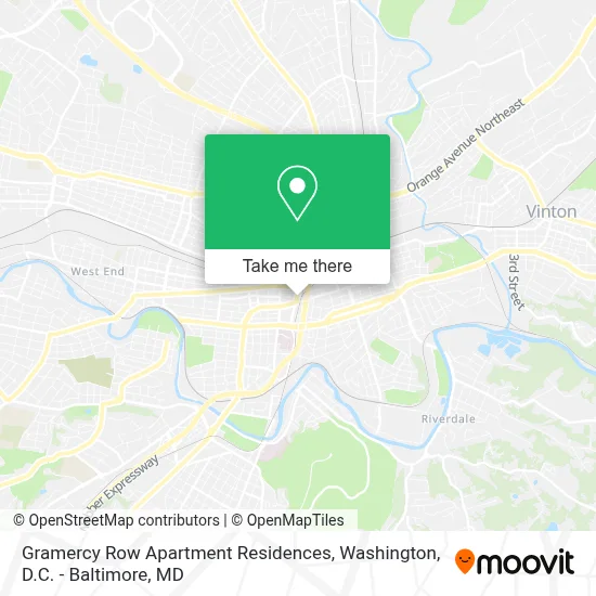 Gramercy Row Apartment Residences map