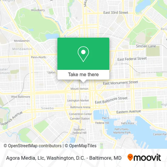Agora Media, Llc map