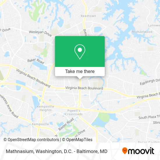 Mathnasium map
