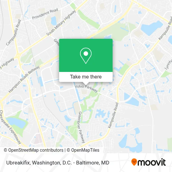 Ubreakifix map