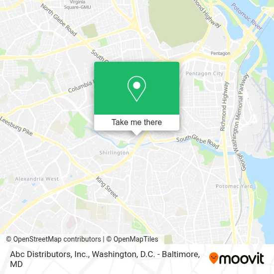 Abc Distributors, Inc. map