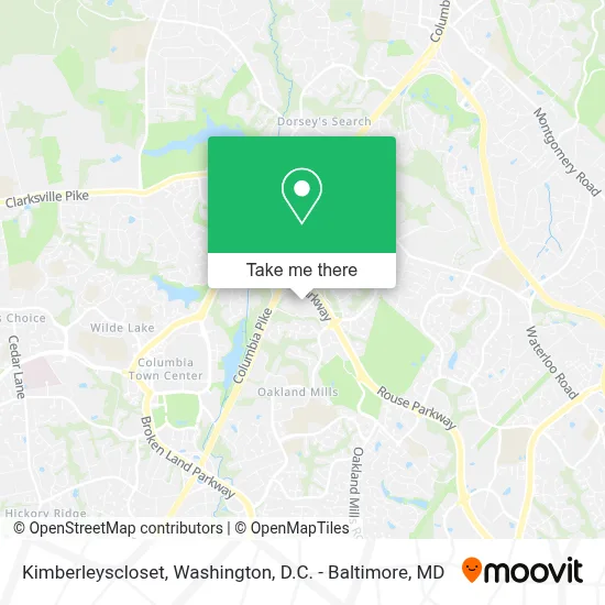 Kimberleyscloset map