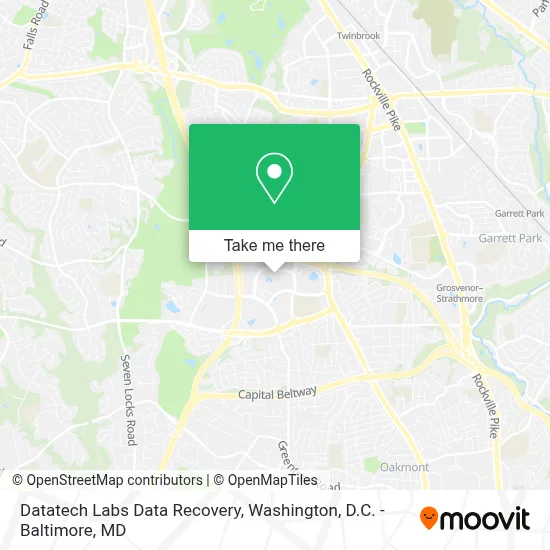 Datatech Labs Data Recovery map