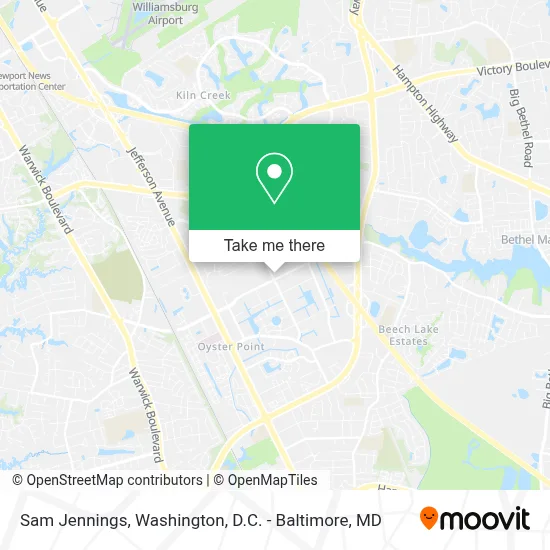 Sam Jennings map