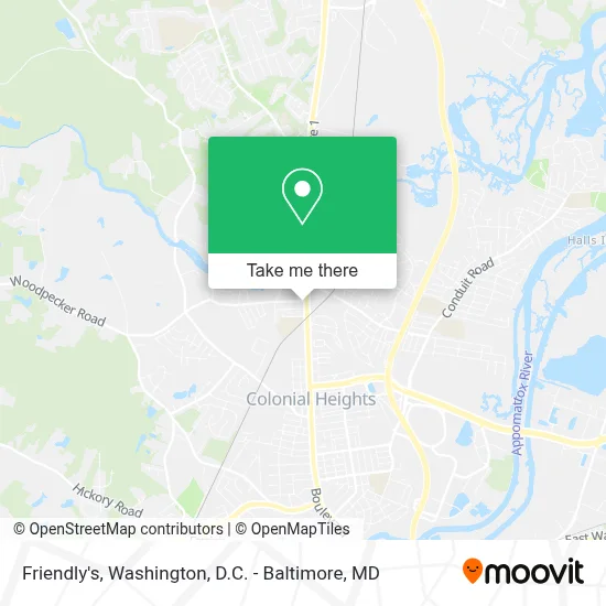 Friendly's map