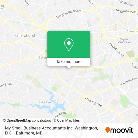 My Small Business Accountants Inc map