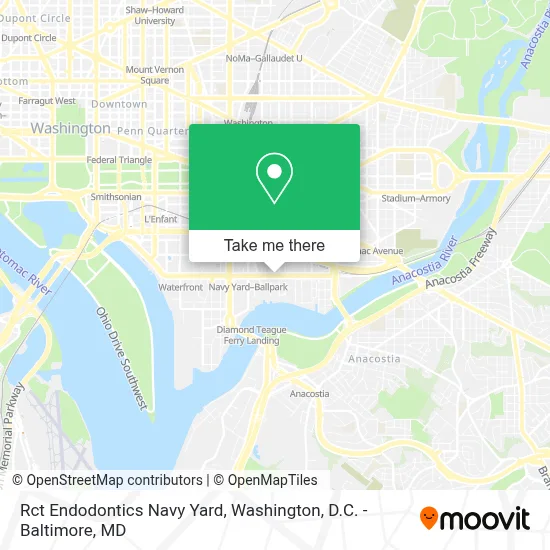 Rct Endodontics Navy Yard map