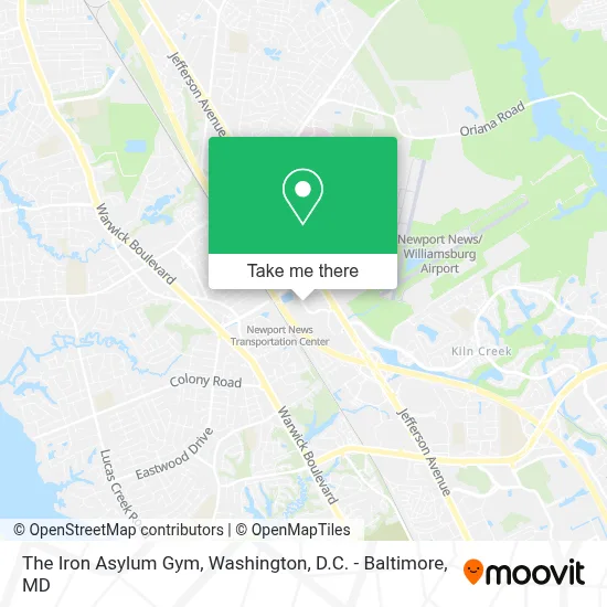 The Iron Asylum Gym map