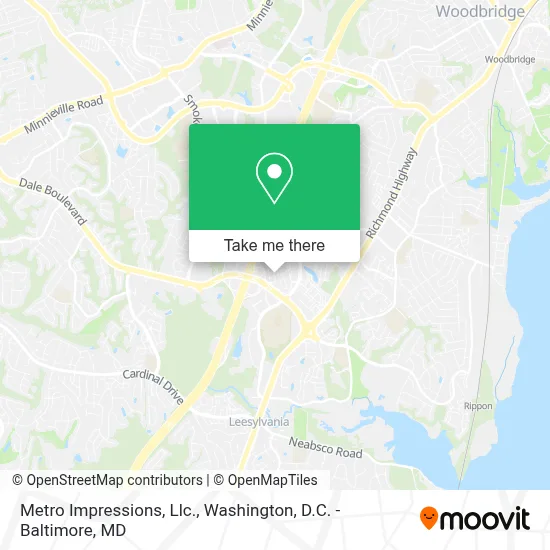 Metro Impressions, Llc. map