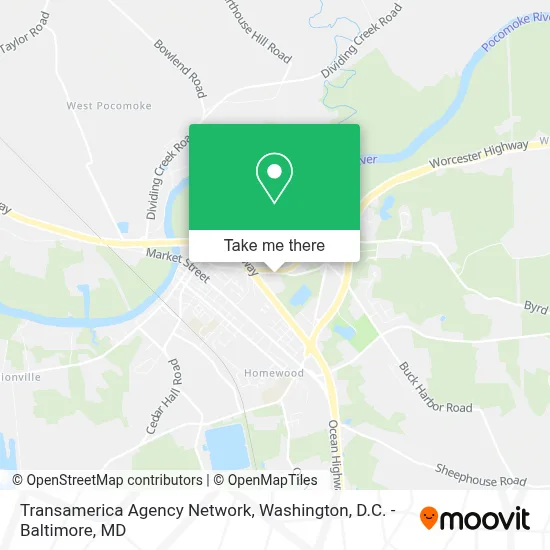 Transamerica Agency Network map