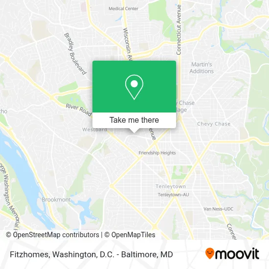 Fitzhomes map