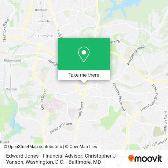 Edward Jones - Financial Advisor: Christopher J Yanson map