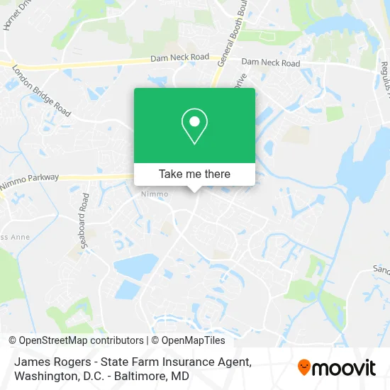 James Rogers - State Farm Insurance Agent map