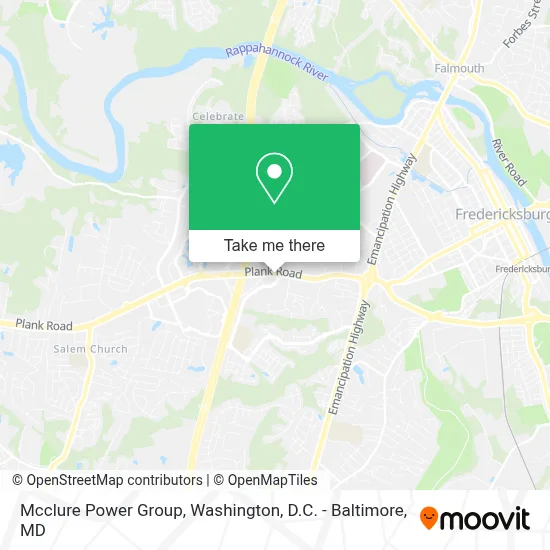 Mcclure Power Group map