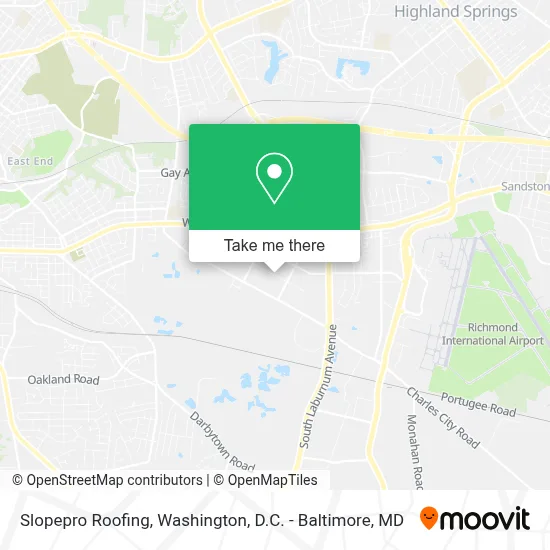 Slopepro Roofing map