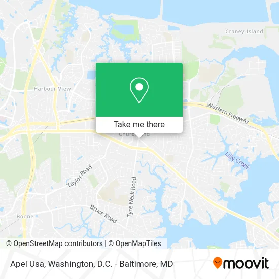 Apel Usa map
