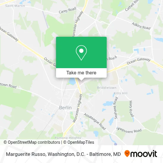 Marguerite Russo map