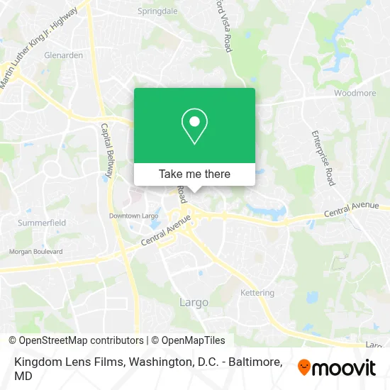 Kingdom Lens Films map