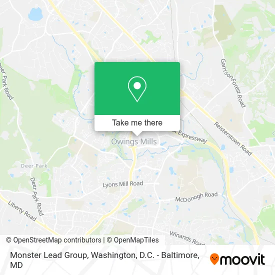 Monster Lead Group map