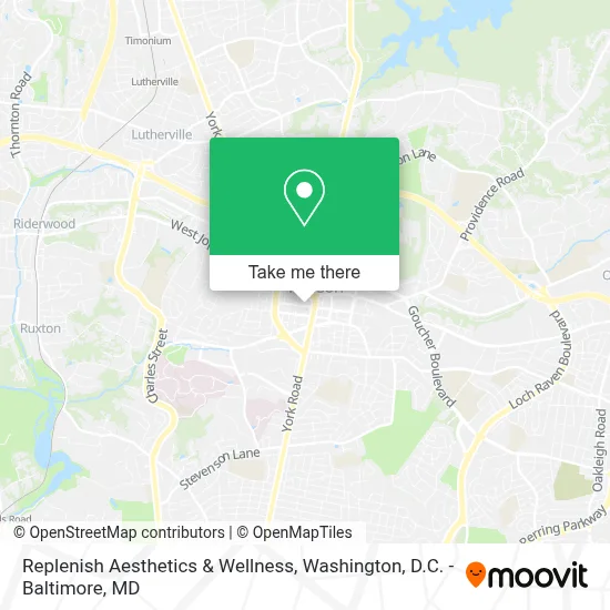 Replenish Aesthetics & Wellness map