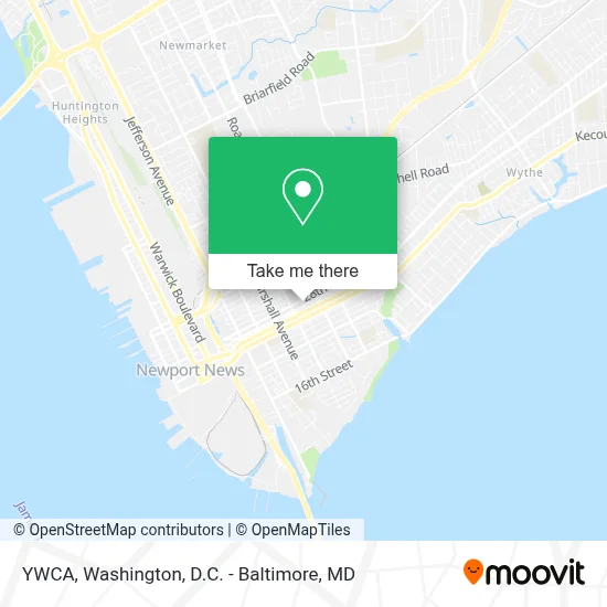 Ywca map