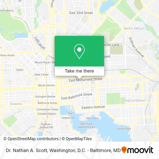 Dr. Nathan A. Scott map