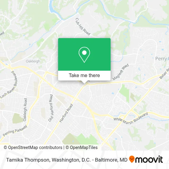 Tamika Thompson map