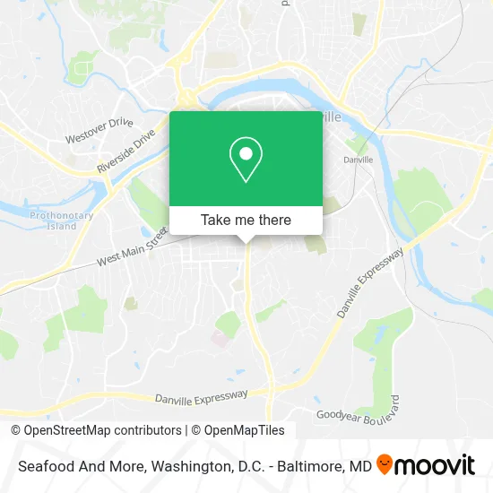 Seafood And More map