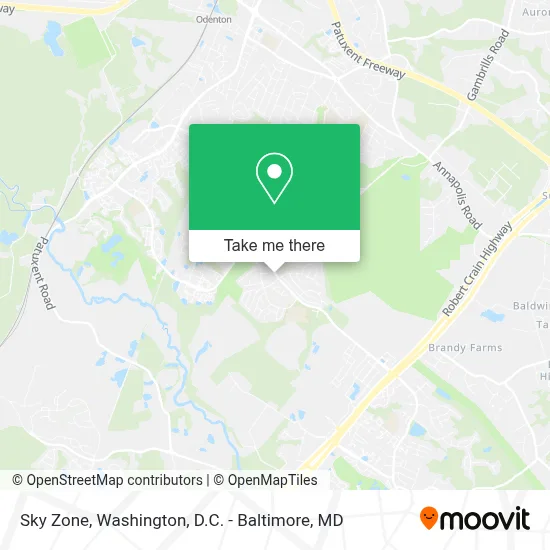 Sky Zone map