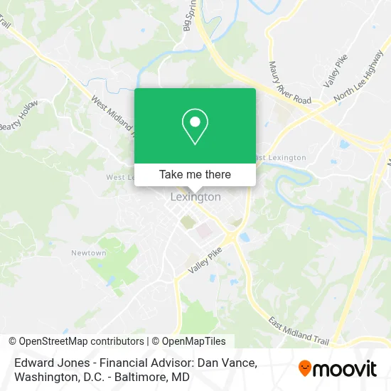 Edward Jones - Financial Advisor: Dan Vance map