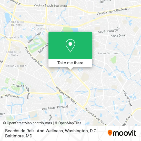 Beachside Reiki And Wellness map