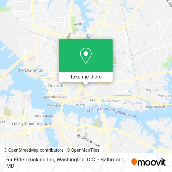 Rjr Elite Trucking Inc map