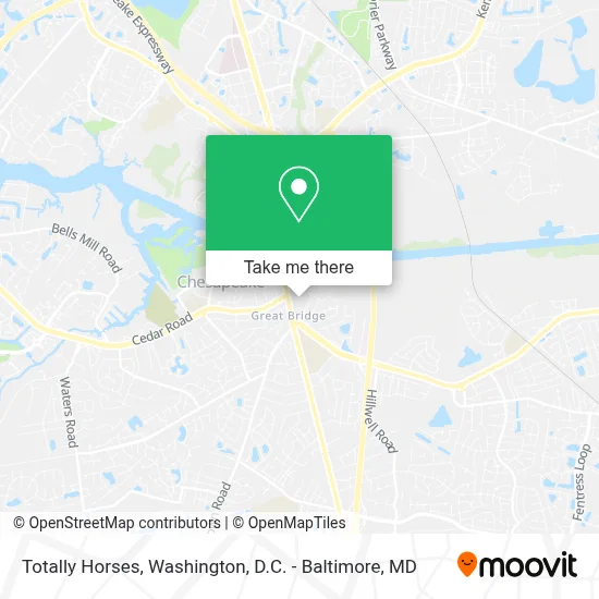 Totally Horses map