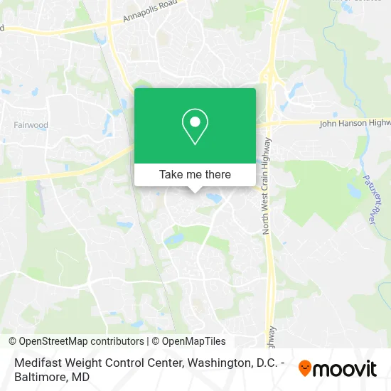 Medifast Weight Control Center map