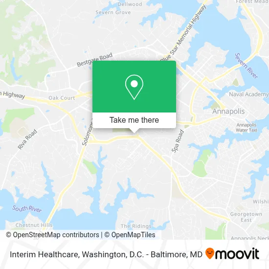 Interim Healthcare map