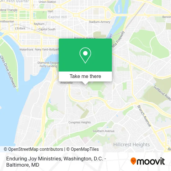 Enduring Joy Ministries map