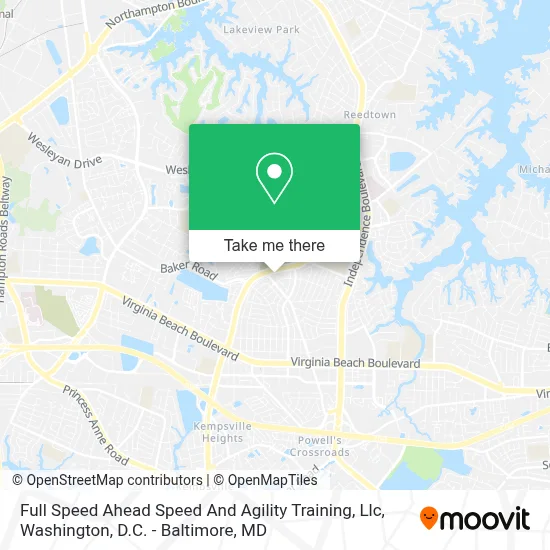 Full Speed Ahead Speed And Agility Training, Llc map