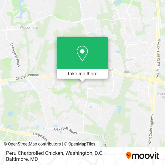 Peru Charbrolied Chicken map