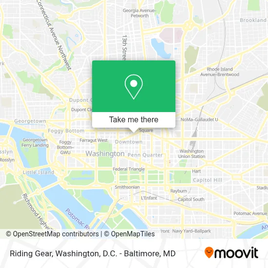 Riding Gear map