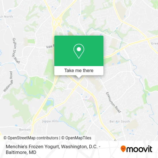 Menchie's Frozen Yogurt map