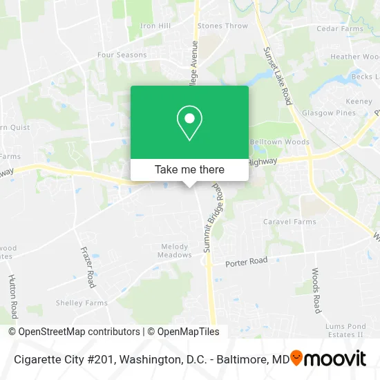 Cigarette City #201 map
