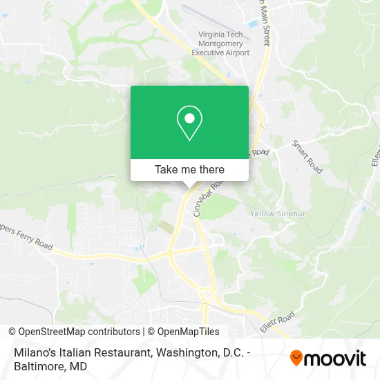 Milano's Italian Restaurant map