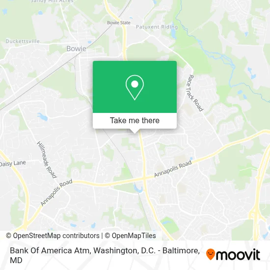 Bank Of America Atm map