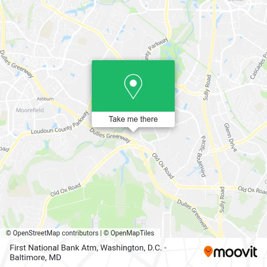 First National Bank Atm map