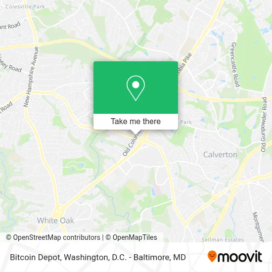 Bitcoin Depot map
