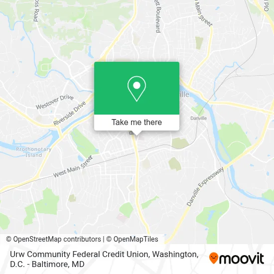 Urw Community Federal Credit Union map