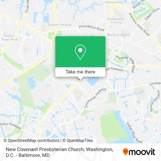 New Covenant Presbyterian Church map