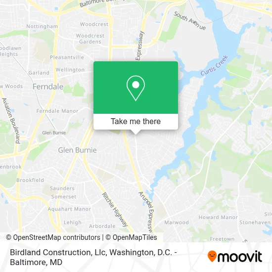 Birdland Construction, Llc map