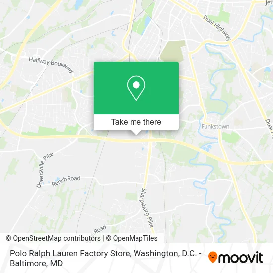 Polo Ralph Lauren Factory Store map