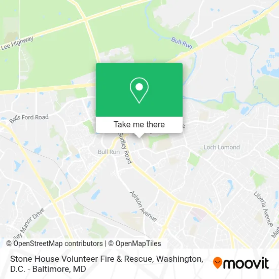 Stone House Volunteer Fire & Rescue map